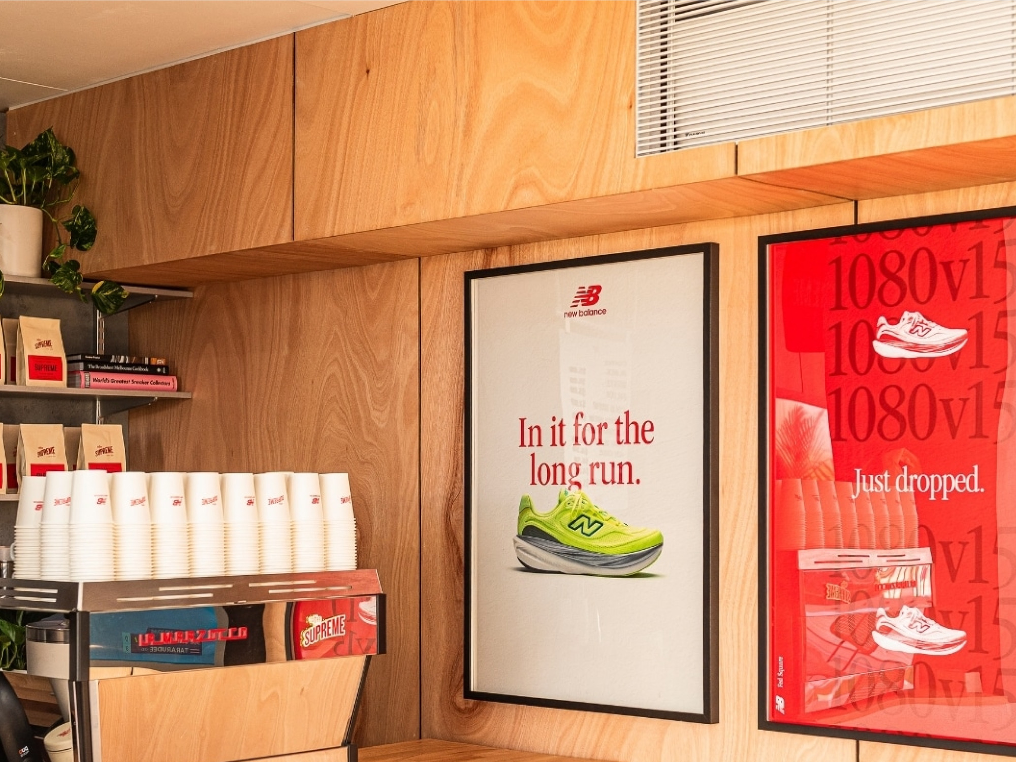 New Balance Australian Open event signage design