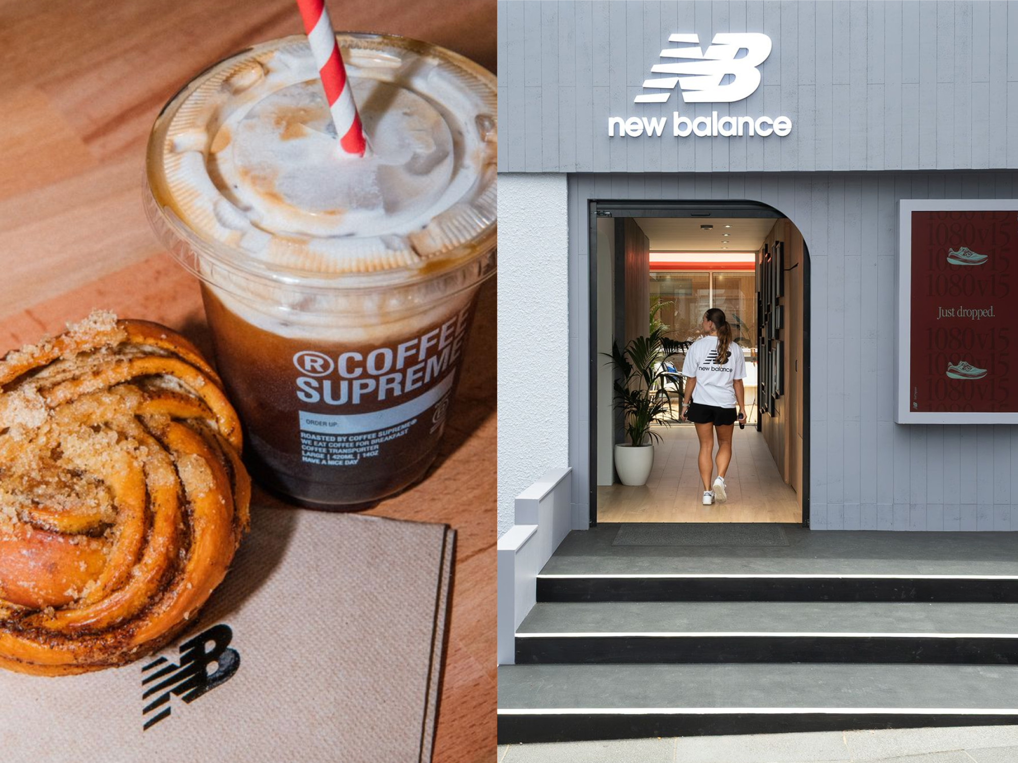 New Balance Australian Open print collateral suite