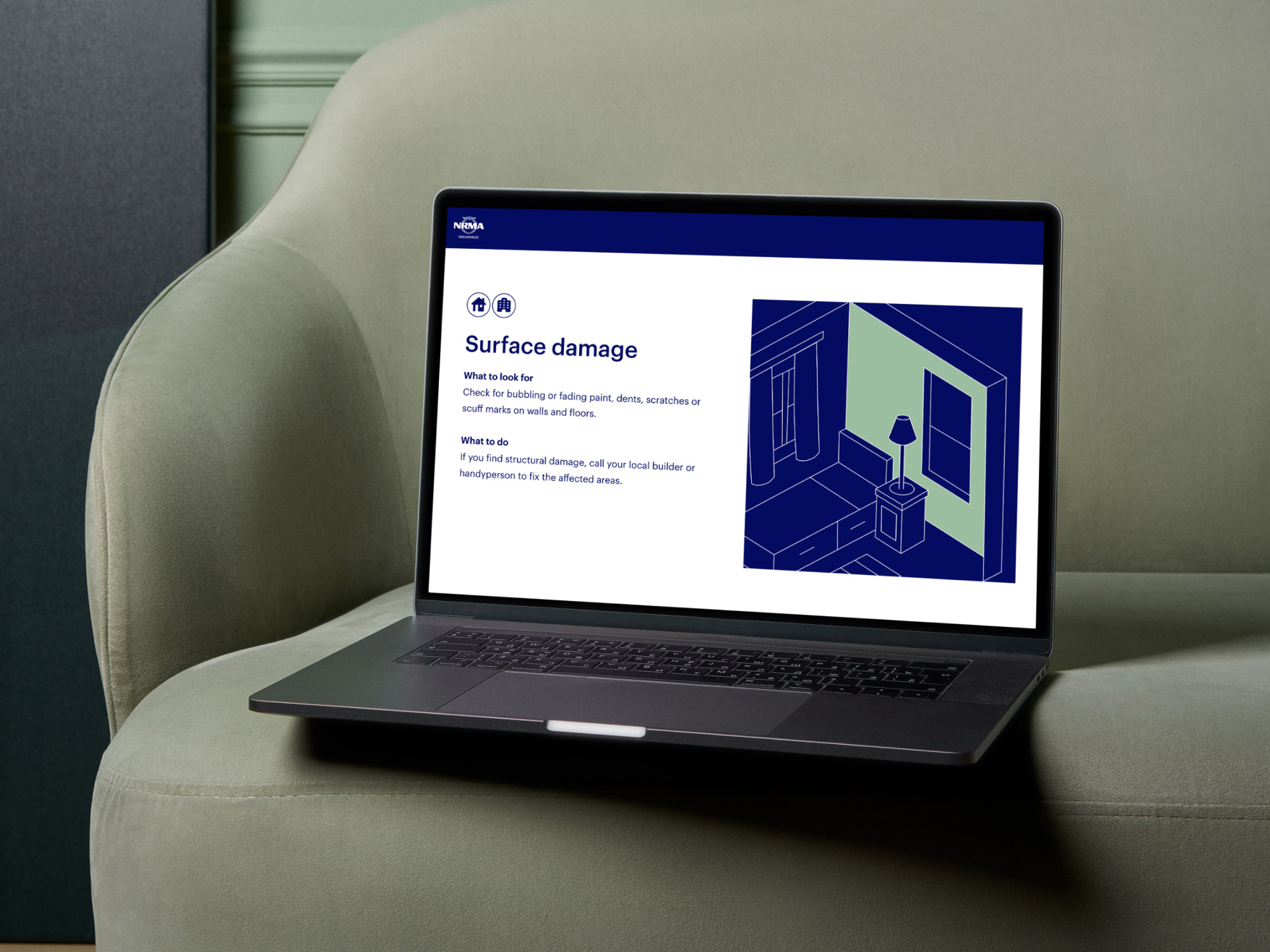 NRMA Insurance campaign illustration