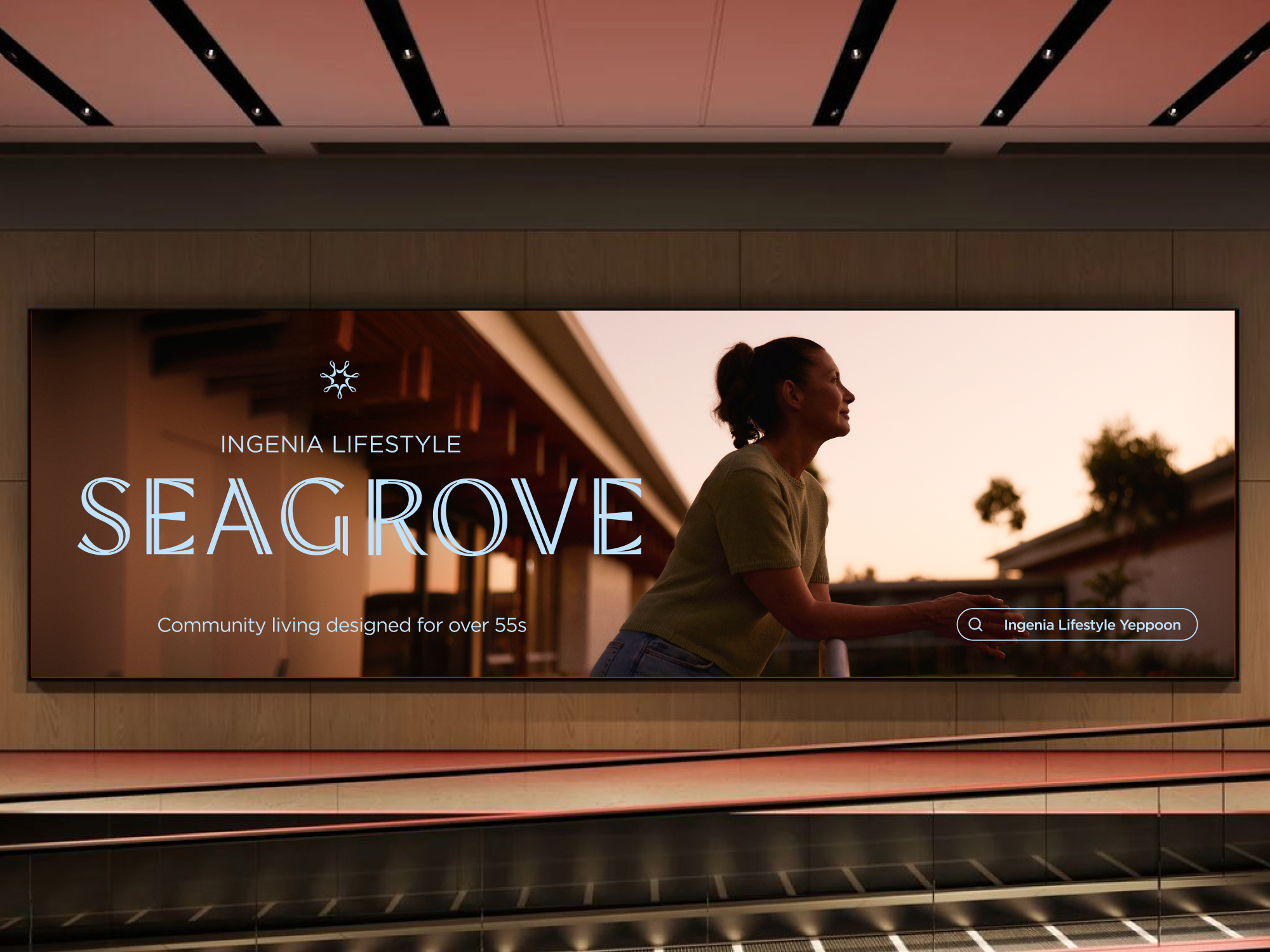 Ingenia Seagrove outdoor advertising